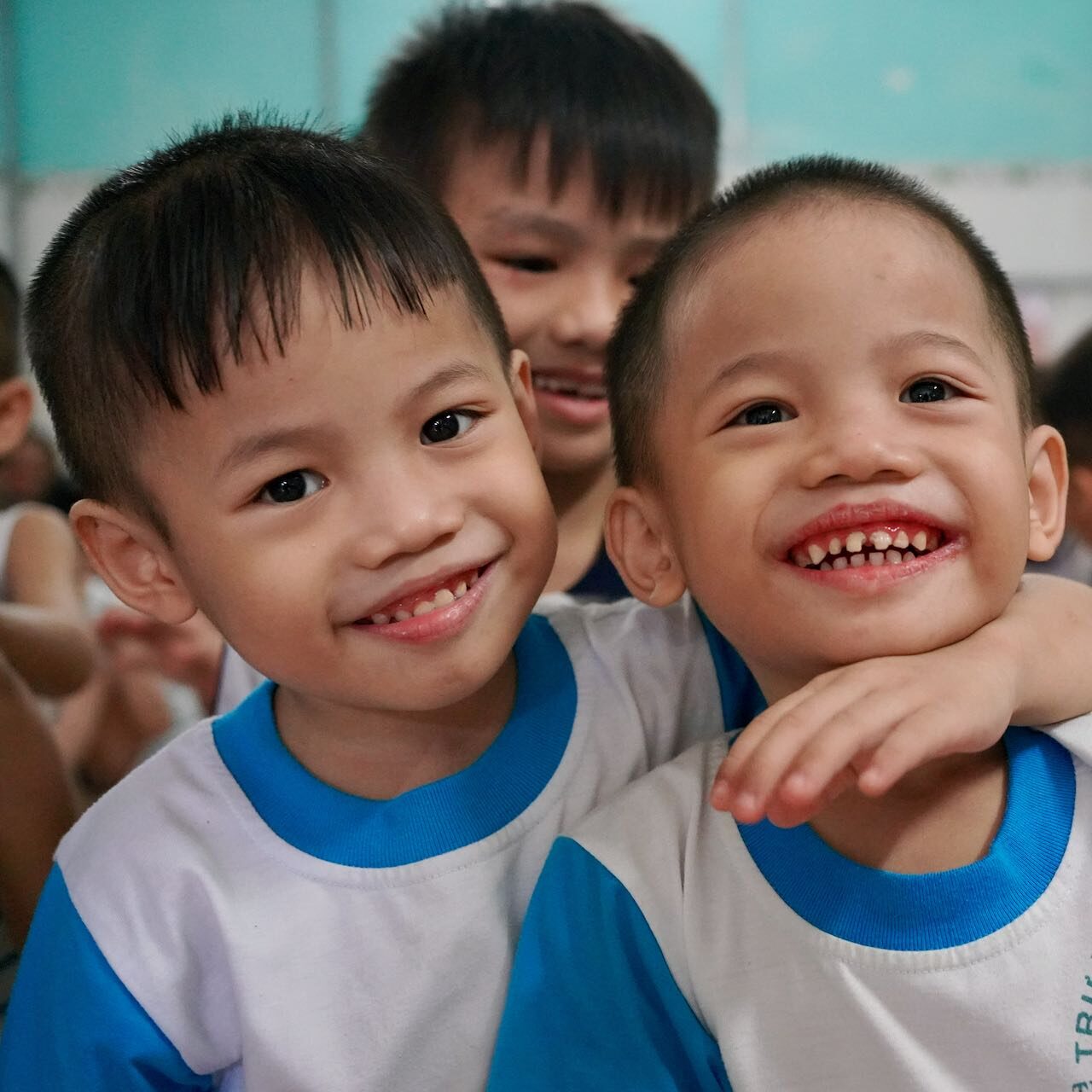 Children at the Center for Innocent Children in Vietnam